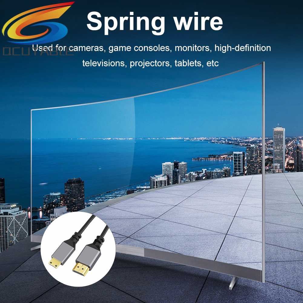 Dây Cáp Lò Xo Nối Dài Đầu Đực Sang Đầu Đực Cho Máy Ảnh