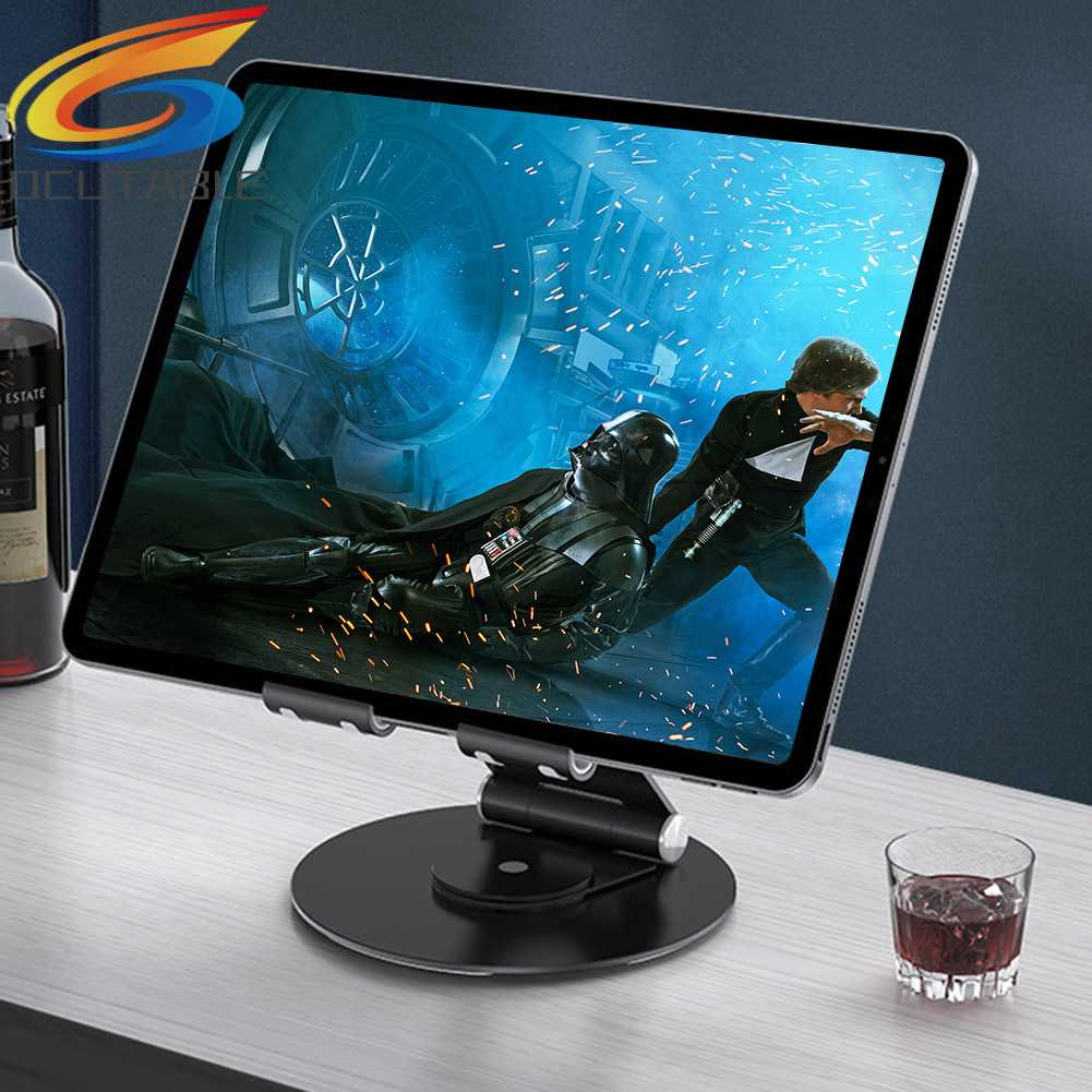 Giá Đỡ Máy Tính Bảng 7.9-12.9inch Xoay 360 Độ Có Thể Gập Lại Tiện Dụng