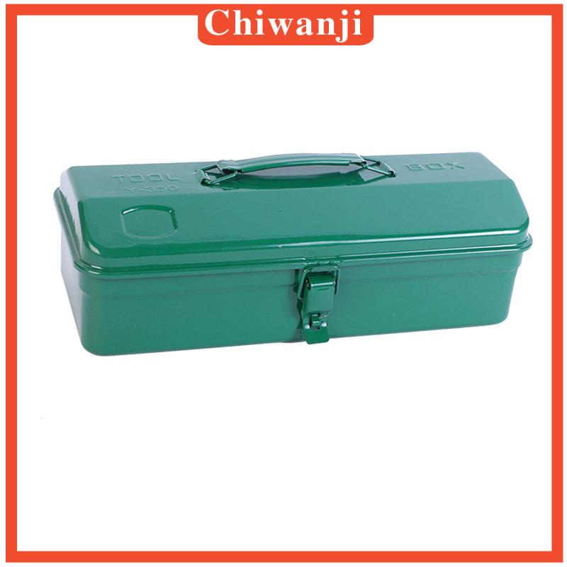 Hộp Dụng Cụ Bằng Kim Loại Màu Xanh Lá Có Khóa Sắp Xếp Gọn Gàng Cho Nhà Ở / Garage