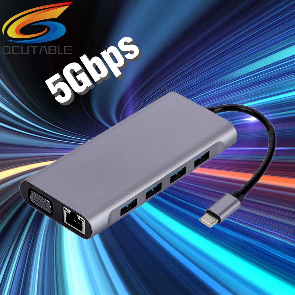 Bộ ChuyểN 11 Trong 1 Đa CổNg 5Gbps Cho Notebook / Laptop