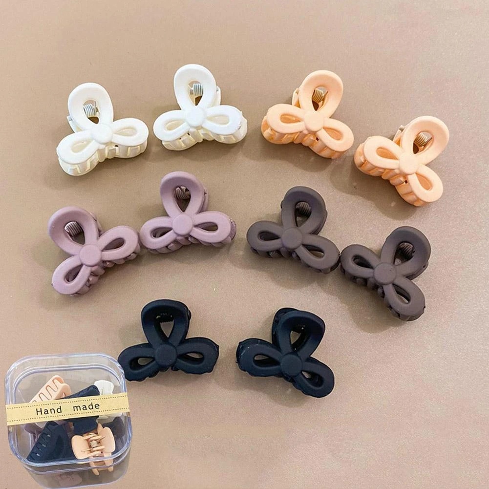 Set 10 Kẹp Tóc Nơ Nhỏ Xinh Xắn Thời Trang Cho Bé Gái
