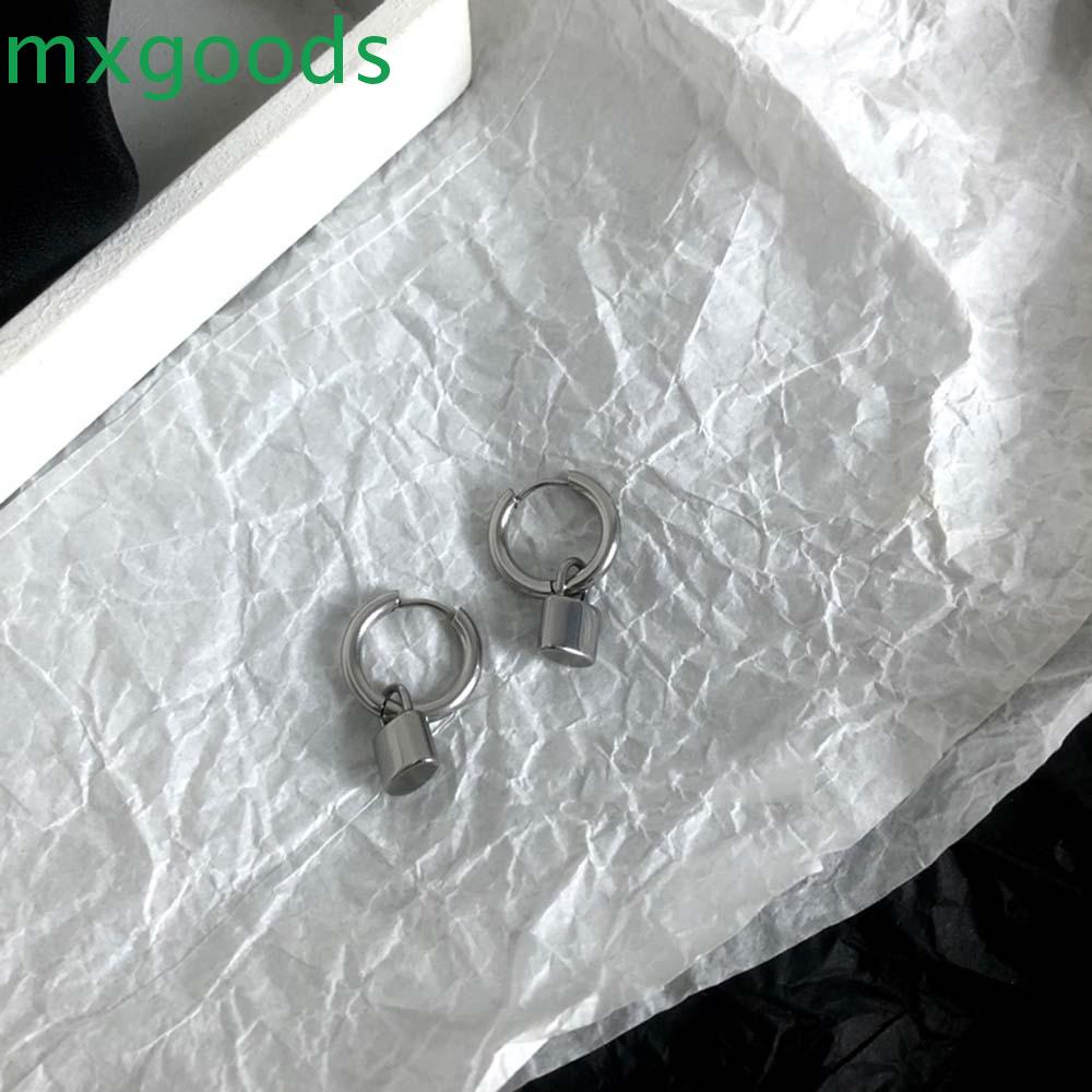 Khuyên Kẹp Vành Tai Hình Ổ Khóa Phong Cách Hip Hop Thời Trang Cho Nam Và Nữ