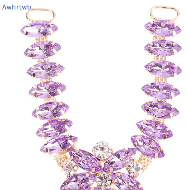 1 Khóa Đính Đá Dùng Trang Trí Giày Dép Thủ Công Mới