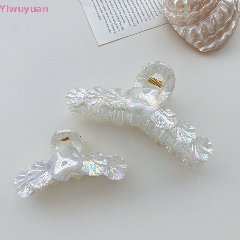 Kẹp Tóc Móng Vỏ Sò Thời Trang Tối Giản Cho Nữ