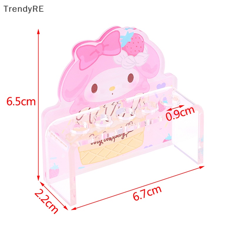 1 Bộ Giá Đỡ Cây Kem Ốc Quế Trang Trí Nhà Búp Bê Tỉ Lệ 1 / 12