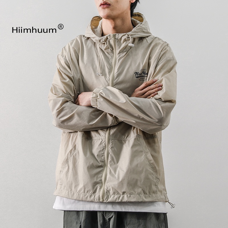 Áo Khoác Chống Nắng Bằng Lụa Lạnh Thoáng Khí Trọng Lượng Nhẹ Nhanh Khô Thời Trang Mùa Hè Cho Nam