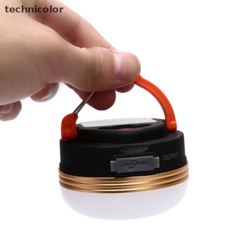 Đèn LED Cắm Trại / Câu Cá / Leo Núi Nhiều Màu Kèm Sạc USB Tiện Dụng