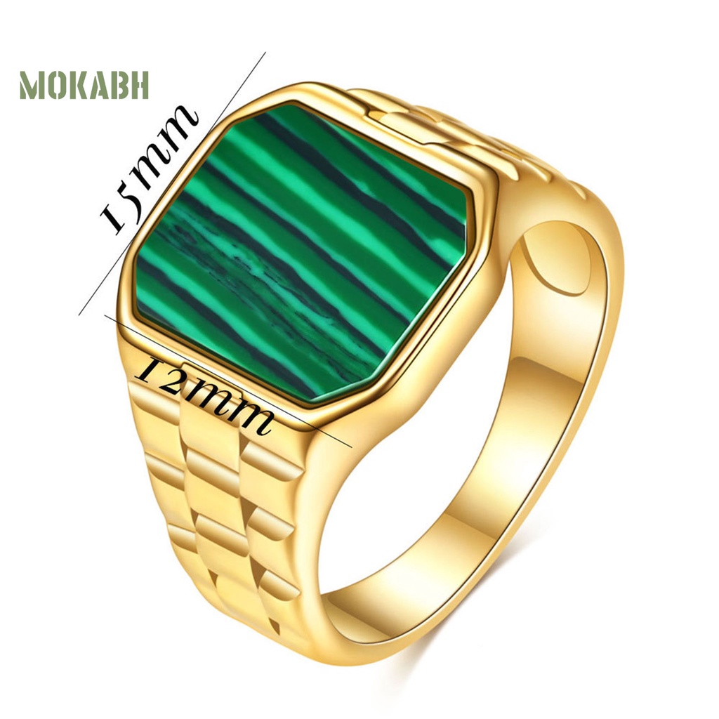 [Mới] Nhẫn Thép Titan Chống Rỉ Sét Không Phai Màu Phong Cách Cổ Điển Sang Trọng Thời Trang Cho Nữ