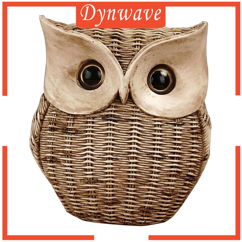 Tượng Cú Mèo Sáng Tạo Trang Trí Nhà Cửa