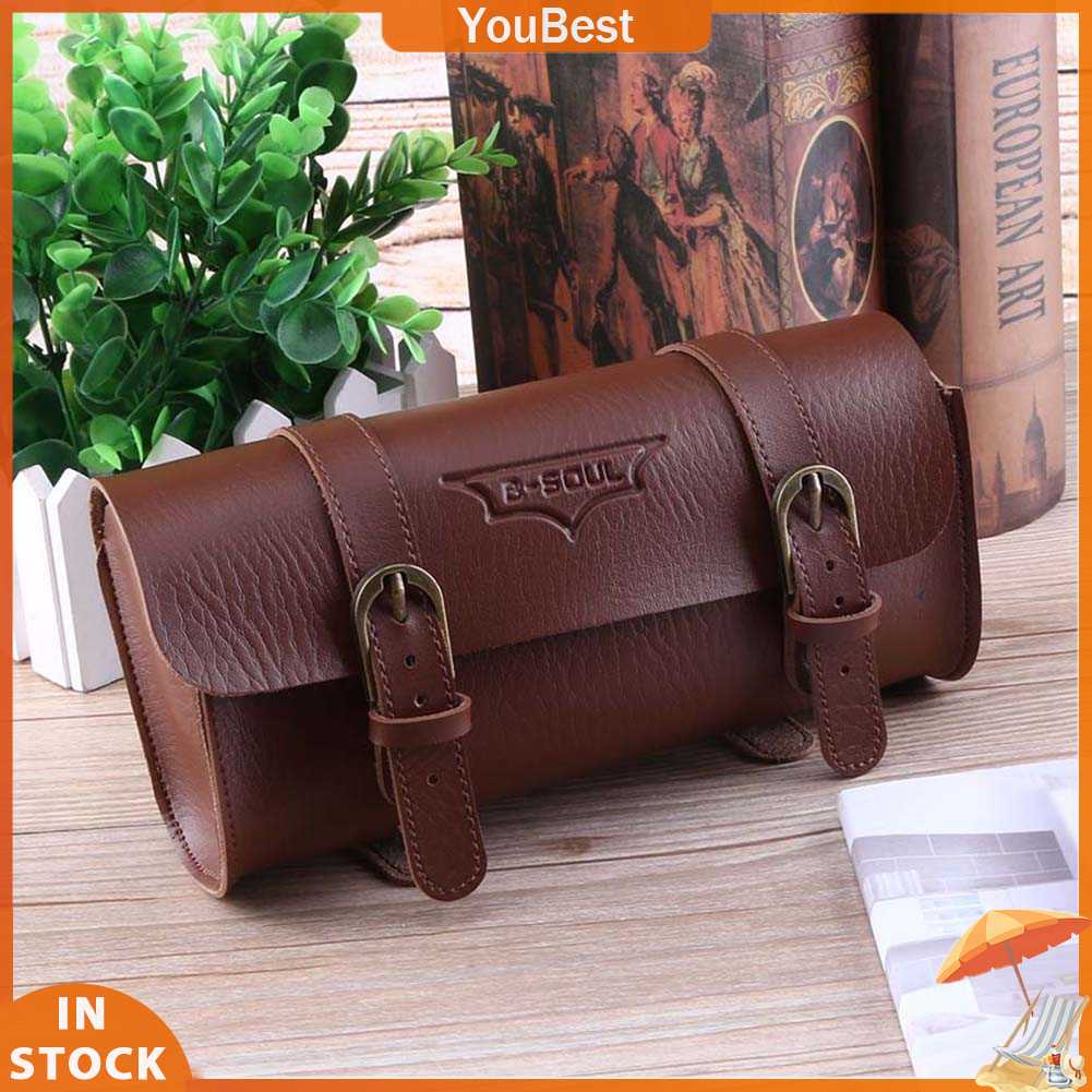 Túi Da Pu Treo Yên Xe Đạp Tiện Lợi