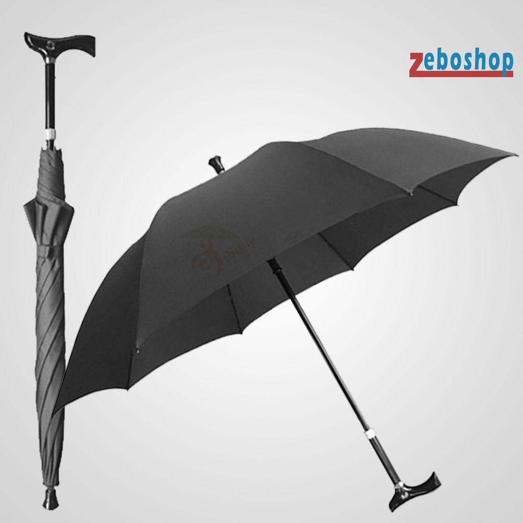 Dù Mở Tự Động Tay Cầm Dài Sáng Tạo Có Thể Thu Gọn