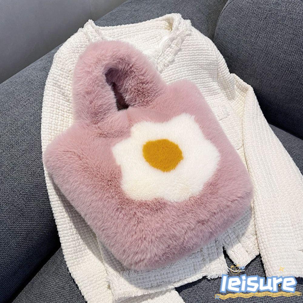 Túi Xách Lông Giả Mềm Mại Thời Trang Cho Nữ