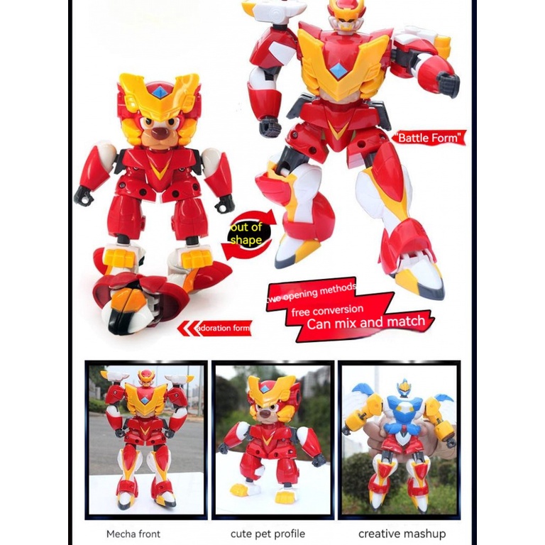 Đồ Chơi Robot Biến Hình Thú Cưng Cho Bé