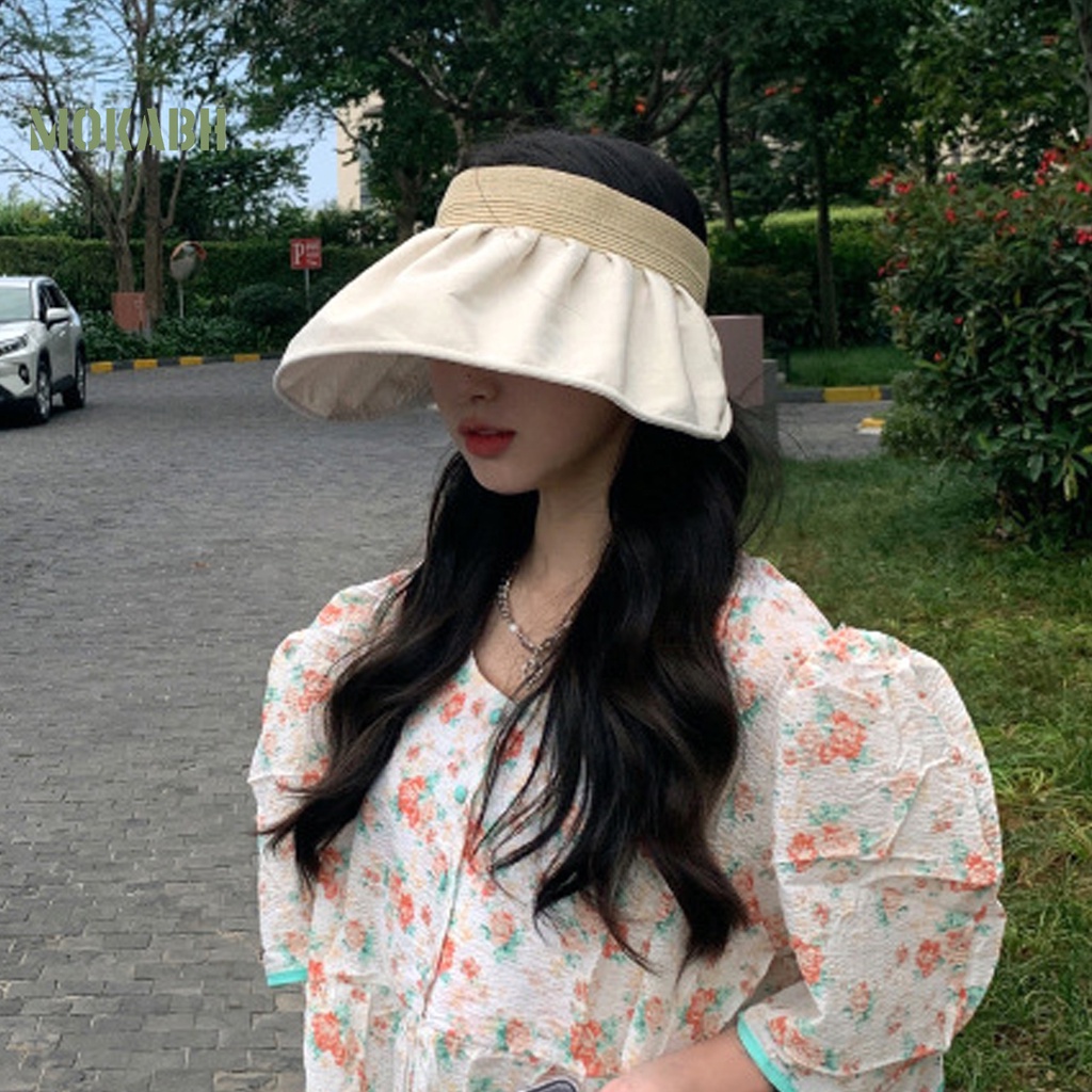 Nón Lưỡi Trai Nửa Đầu Chống Tia UV Thời Trang Mùa Hè Cho Nữ