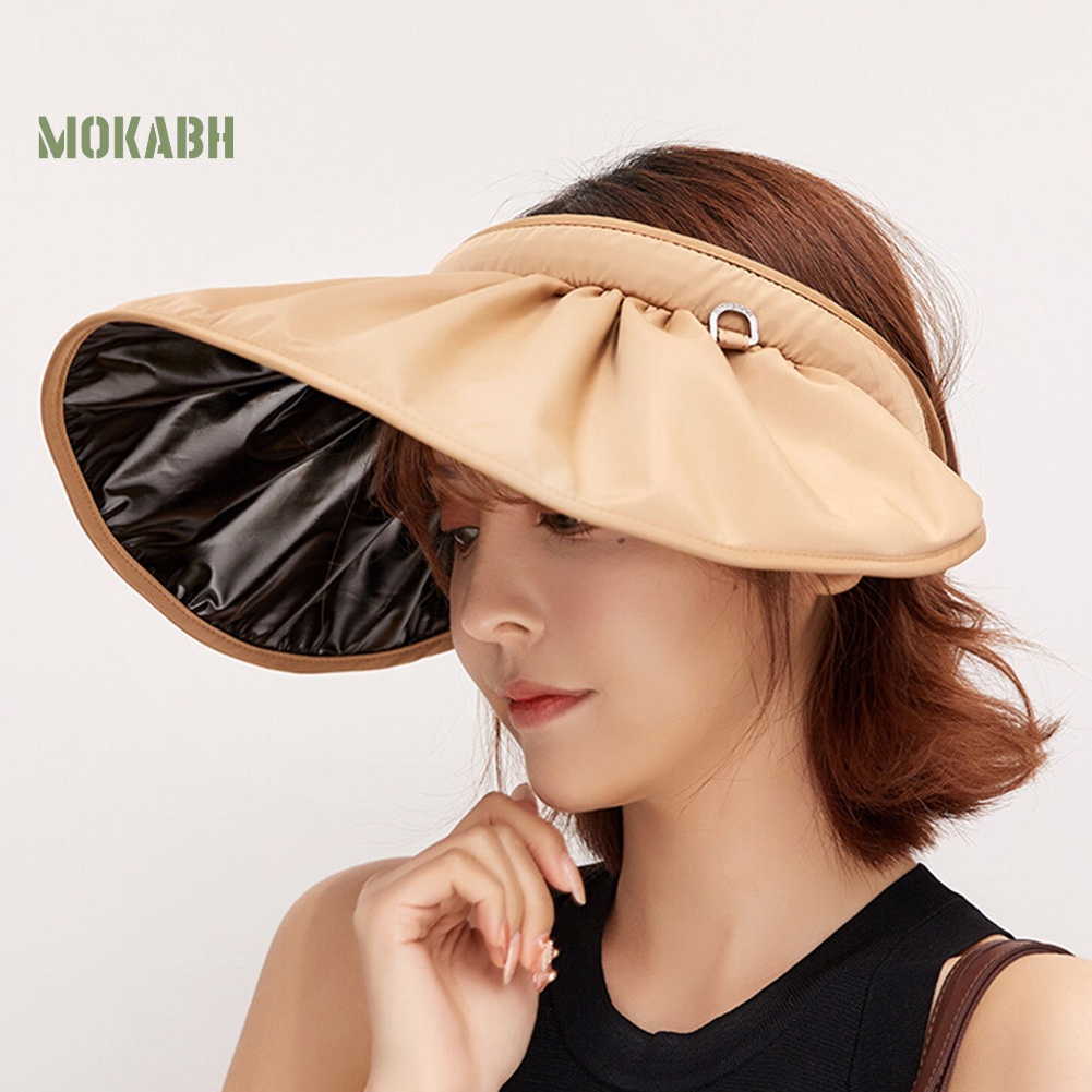Nón Rộng Vành Chống Tia UV Có Thể Gấp Gọn Dùng Cho Nữ