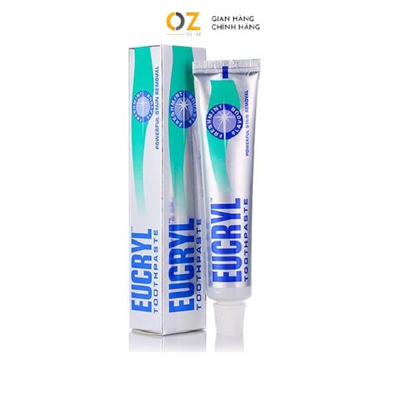Kem đánh trắng răng eucryl tooth paste 62g (50ml) Healthy care OZ Slim Official