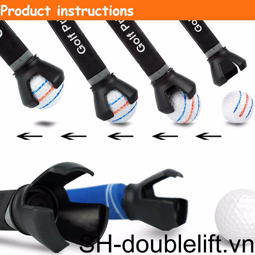 Set 2 Dụng Cụ Nhặt Bóng Golf 4 Móng Gọn Nhẹ Dễ Lắp Đặt
