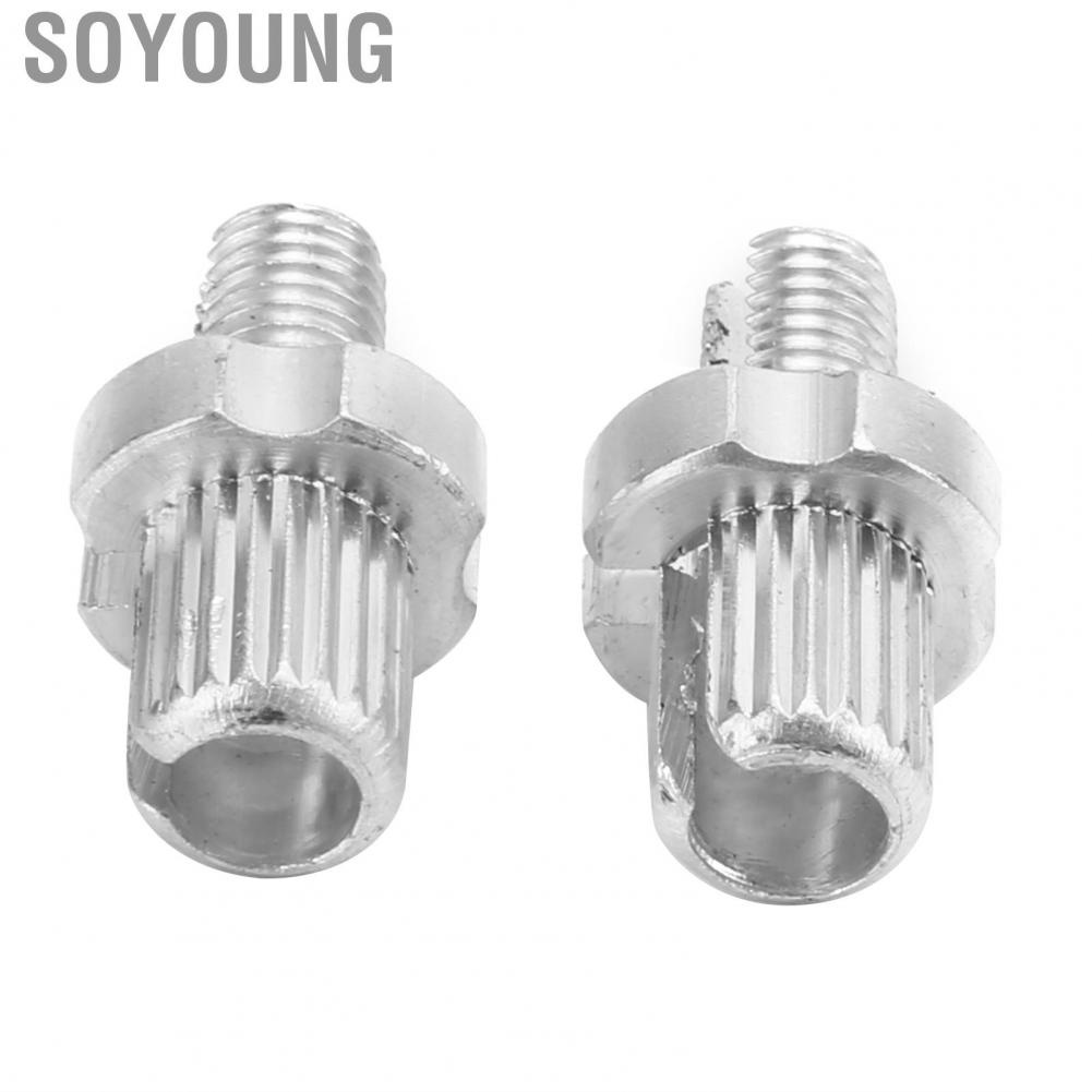 Soyoung Brake Lever Adjuster  Aluminium Alloy High Strength Adjusting Screws 2PCS for Road Bikes Mountain Bike