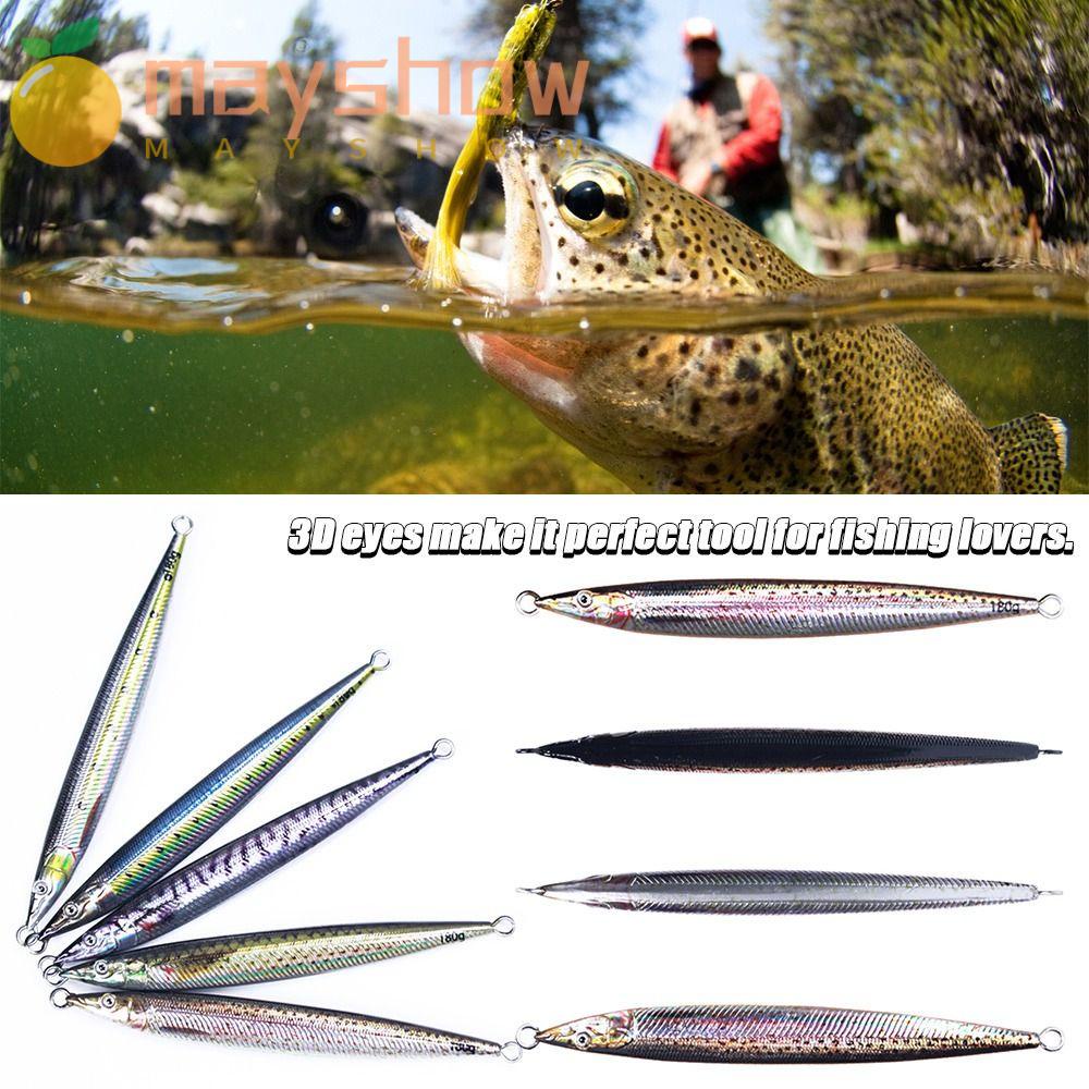 Mồi Câu Cá Giả Bằng Kim Loại 4 Màu 80g 100g 120g 150g 180g