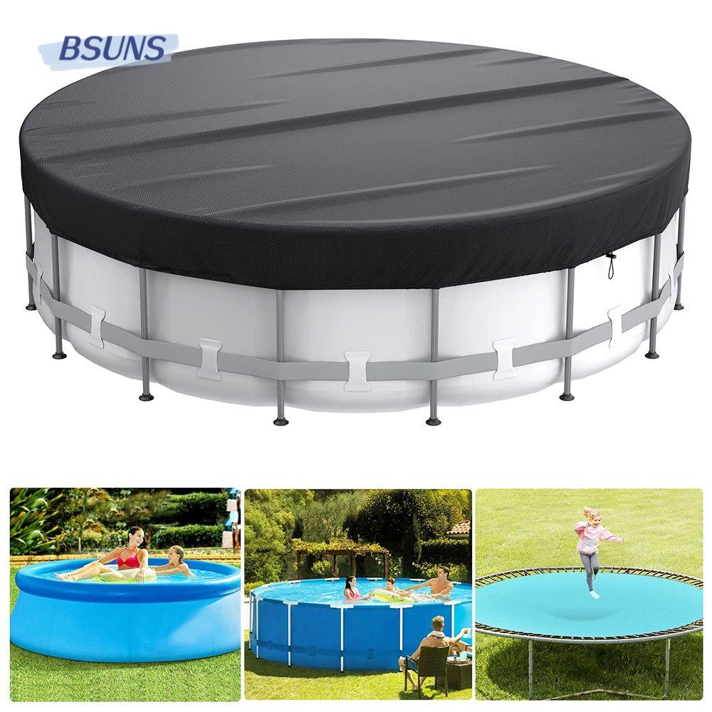 Vỏ Bọc Bể bơi Tròn Chống Nước Có Khóa Nâng Cấp Sử Dụng Năng Lượng Mặt Trời