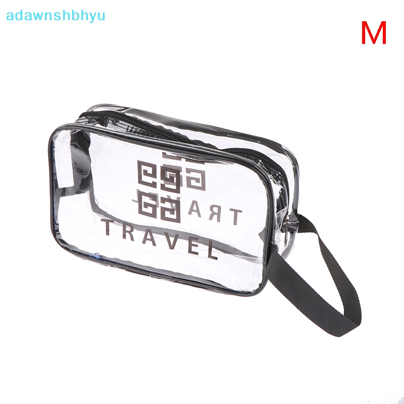Túi Đựng Mỹ Phẩm Trong Suốt Phối Khóa Kéo Tiện Lợi Dành Cho Nữ