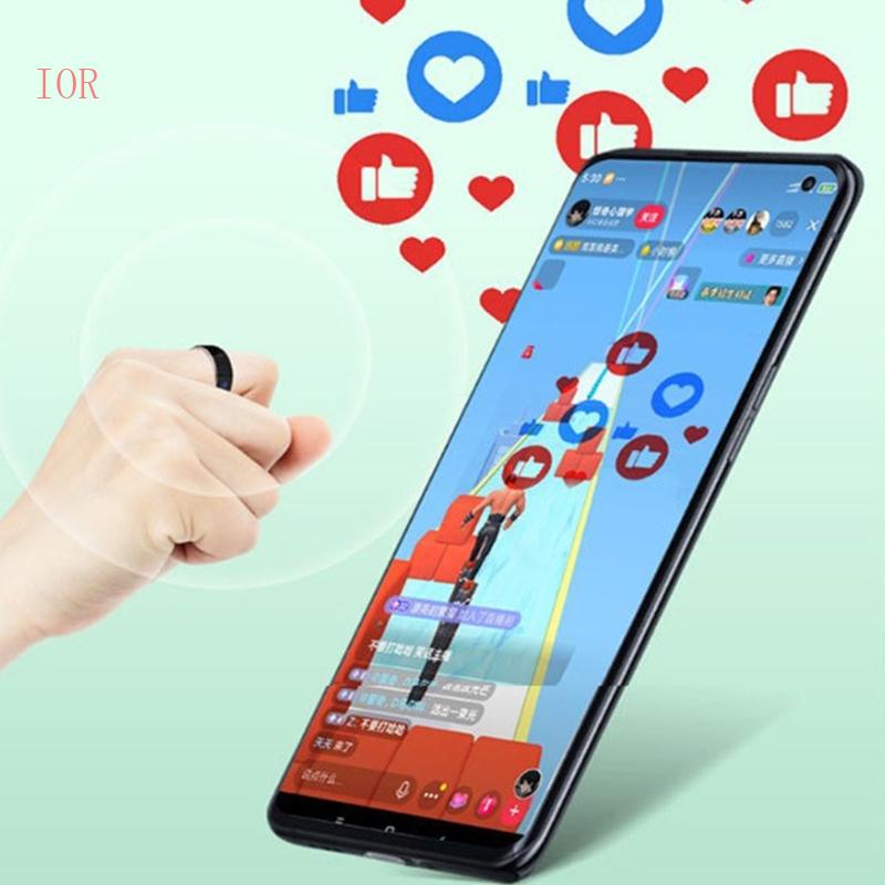 Vòng Cảm Ứng Thông Minh IOR Điều Khiển Bằng Ngón Tay Cho Scroll Through e-Books Give a Like Video Switching