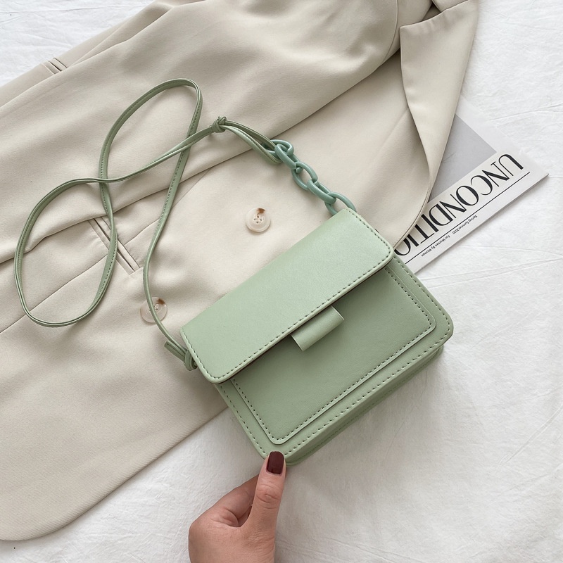 Túi Đeo Chéo Hình Vuông Nhỏ Nhắn Phong Cách retro Thời Trang Hàng Mới 2023 AC2419 Dành Cho Bạn Nữ