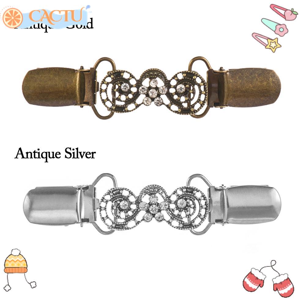 Kẹp Áo Khoác Cardigan Phong Cách Retro Mới Cho Nữ|Móc Khóa Trang Trí Cổ Áo Hình Con Vịt