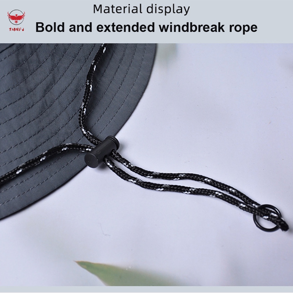 Mũ Câu Cá Chống Thấm Nước Thoáng Khí Có Thể Gấp Gọn Kèm Túi Đựng Tiện Dụng Cho Nam