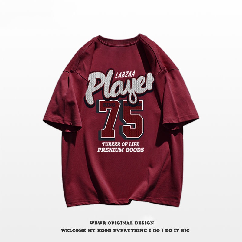 Áo Thun Tay Ngắn Phong Cách Hip Hop Đường Phố Mỹ Thời Trang Mùa Hè Mới Cho Nam