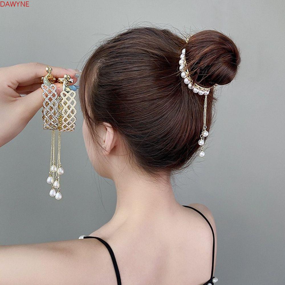 Kẹp Tóc Móng Vuốt Đuôi Ngựa DWAYNE Thời Trang|Kẹp Tóc Dạng Hạt Thời Trang Cho Nữ