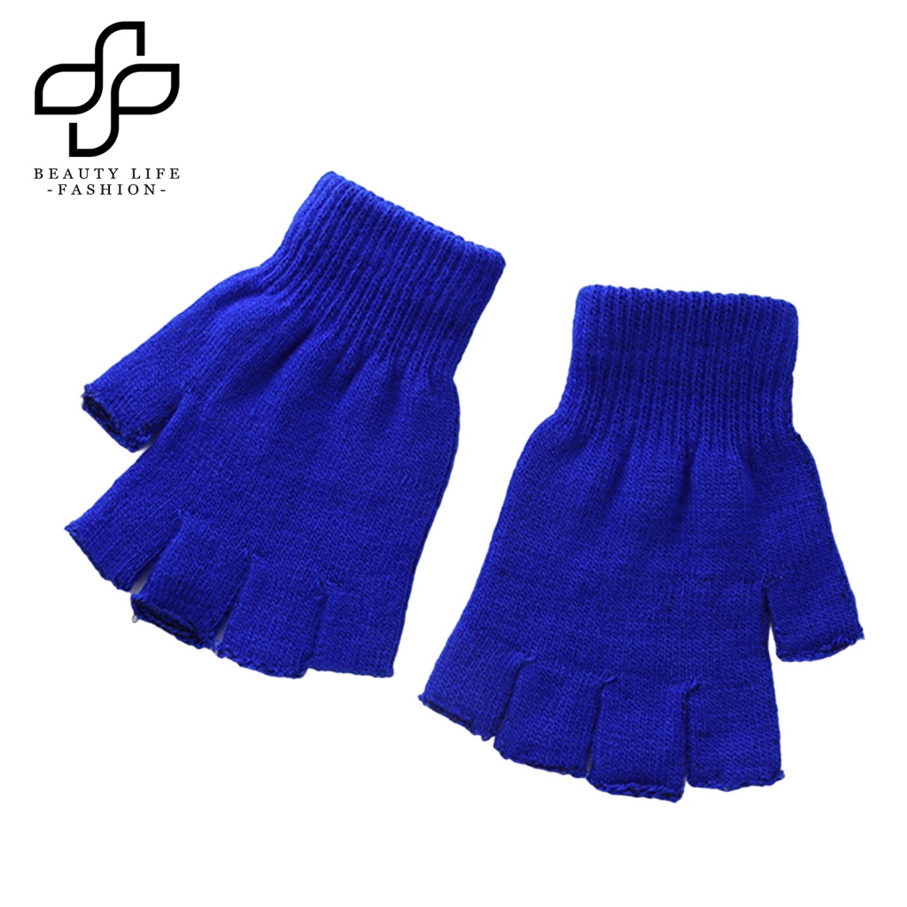 1 Đôi Găng Tay Nửa Ngón Chống Trượt Thoải Mái Chống Gió Tiện Dụng Khi Lái Xe