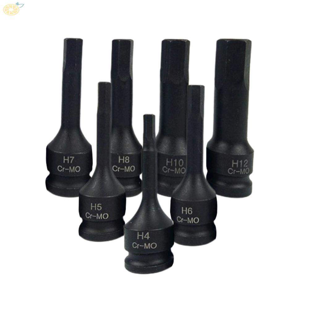 【VARSTR】Impact Sleeve 6-point Black CR0 Steel H10/10mm H12/12mm H4/4mm H6/6mm H8/8mm