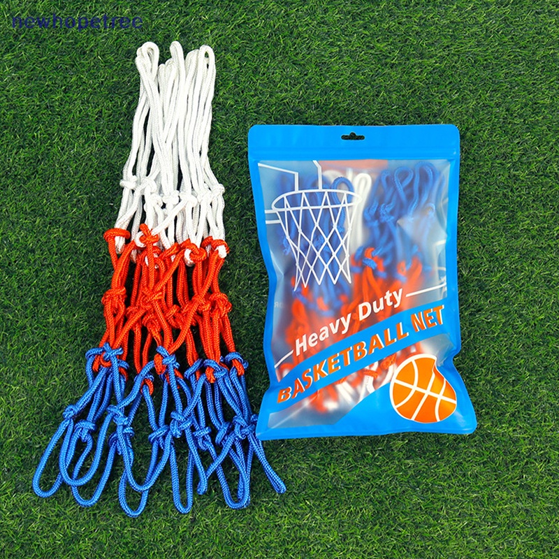 Ntvn Lưới Chơi Bóng Rổ Ba Màu Đỏ + Trắng + Xanh Dương Tiêu Chuẩn OIK