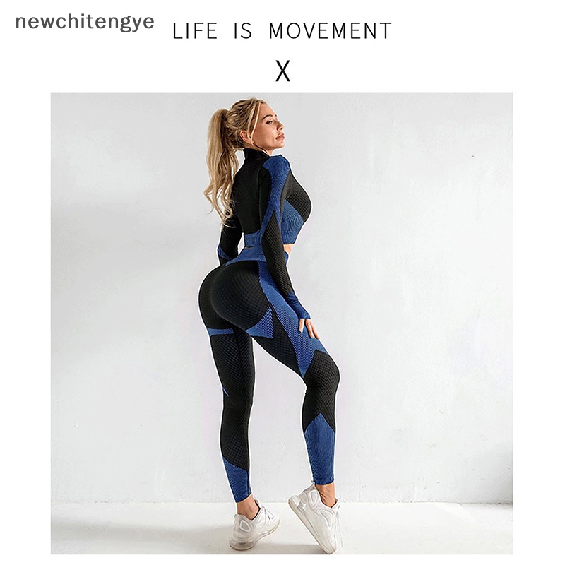 Bộ Đồ Tập Yoga / Thể Hình Không Đường May Thời Trang Cho Nữ