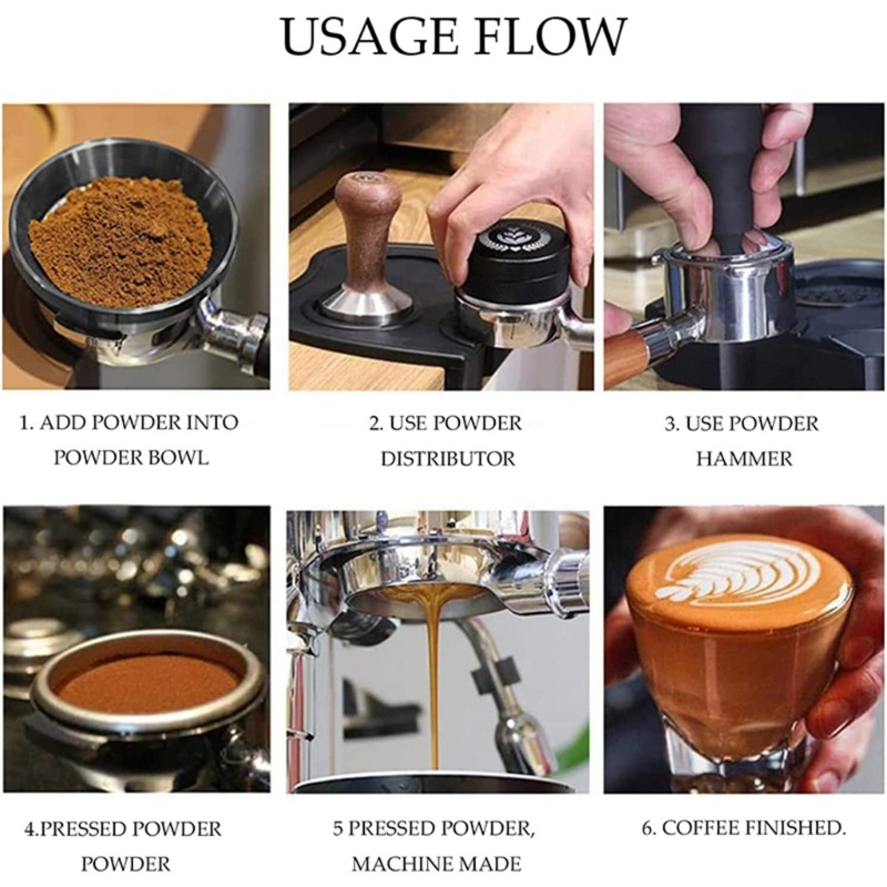 Giá Đỡ Bộ Lọc Cà Phê Không Đáy Dùng Cho Máy Pha Cà Phê Espresso