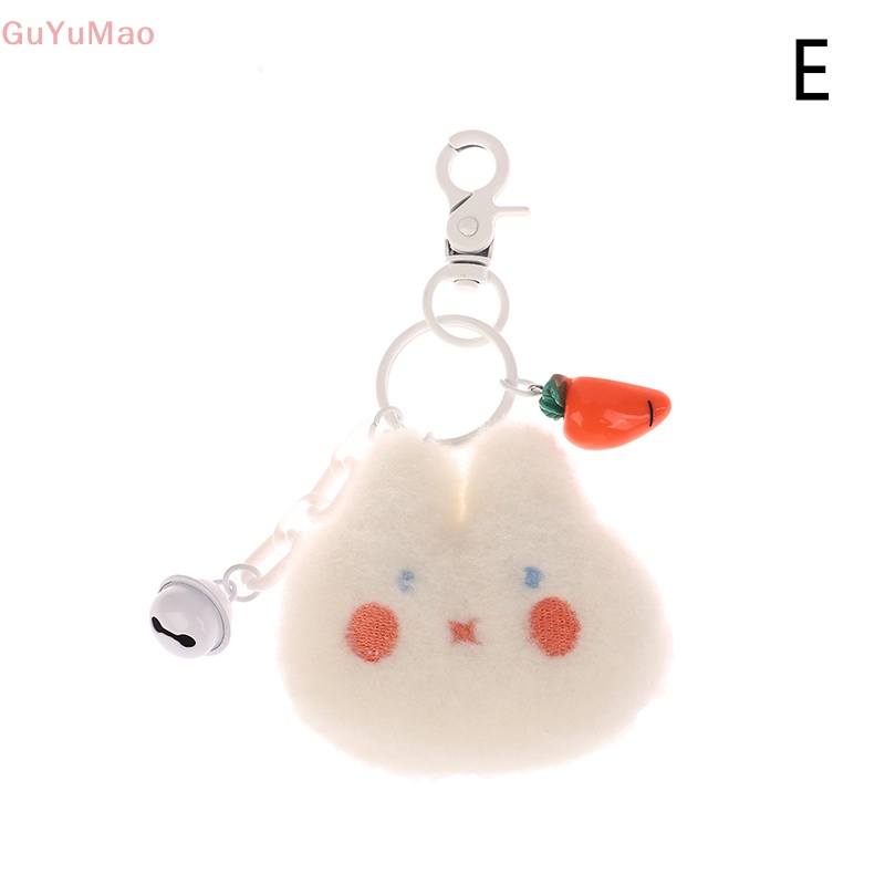 [cxGUYU] Móc Khóa Hình Thỏ / Gà Nhồi Bông Hoạt Hình Đáng Yêu Trang Trí Ba Lô / Ô Tô PRTA