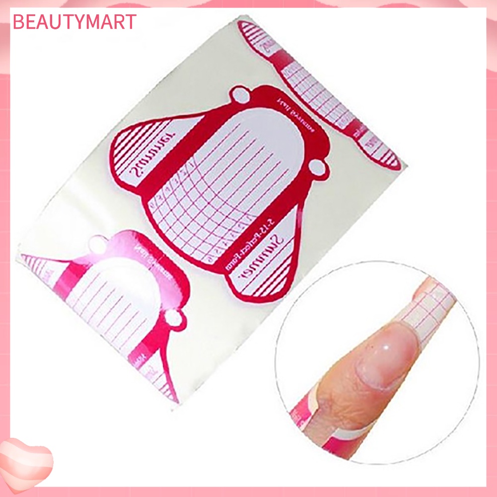 Bộ 100 Miếng Dán Nối Dài Móng Tay Acrylic UV DIY