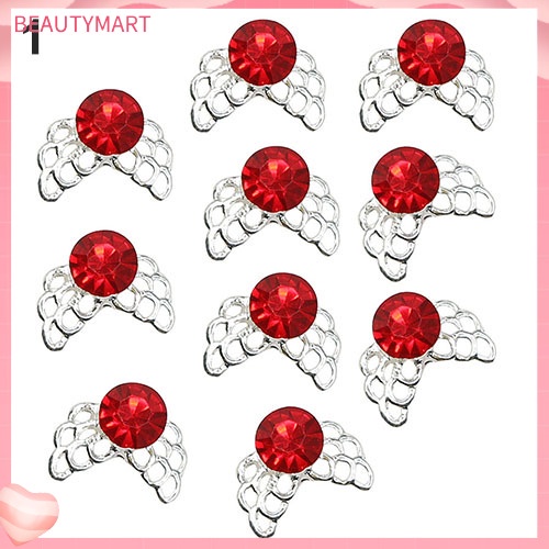 Set 10 Hạt Đá 3D Đính Móng Nghệ Thuật DIY