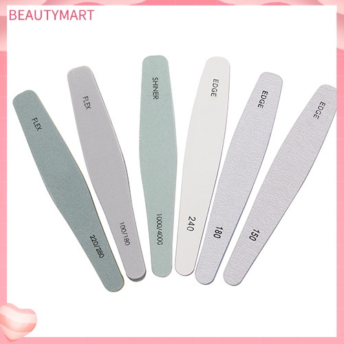 Set 6 Khối Dũa Móng Tay Chuyên Dụng Cho Sơn Gel UV