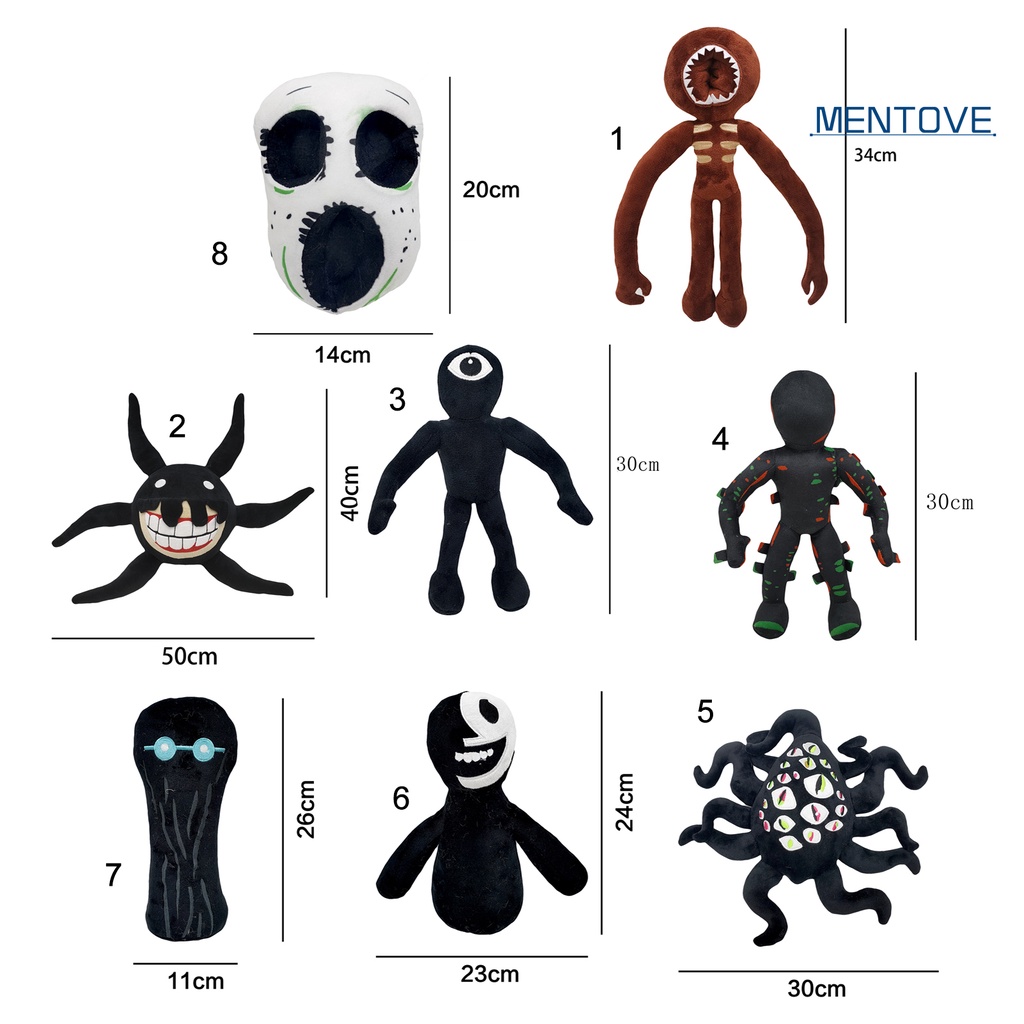 Búp Bê Nhồi Bông Hình Nhân Vật Hoạt Hình Kinh Dị Trang Trí Nhà Cửa