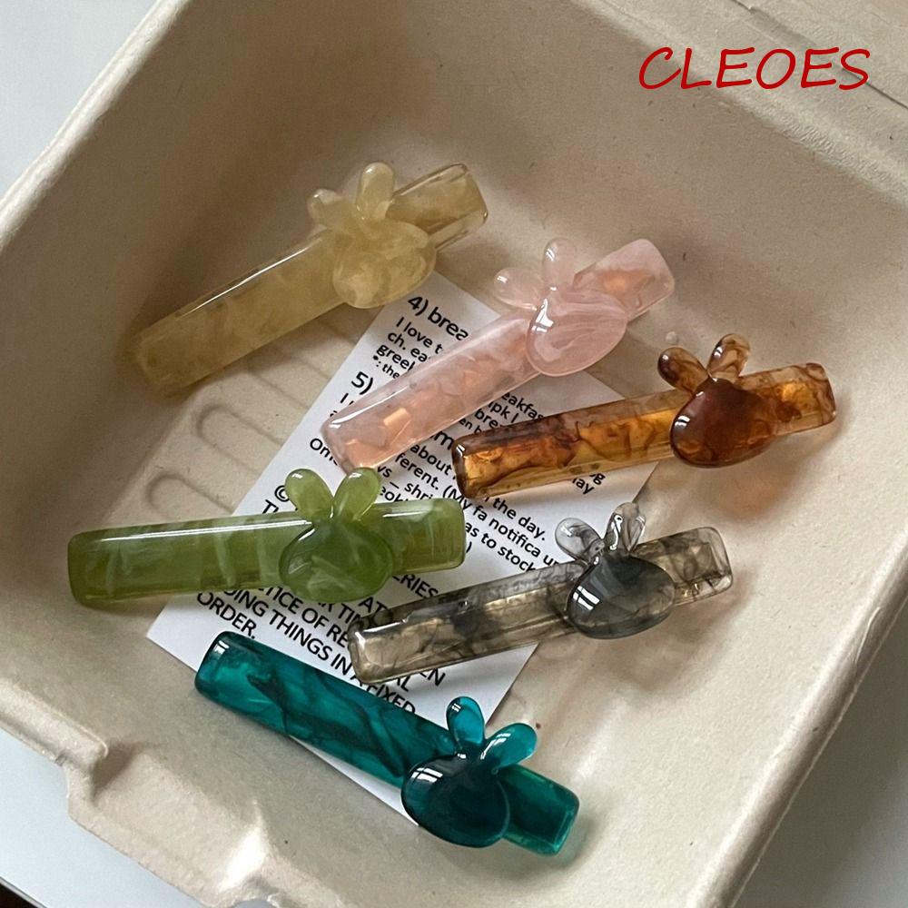 Kẹp Tóc Hình Thỏ Phong Cách Retro Cho Nữ