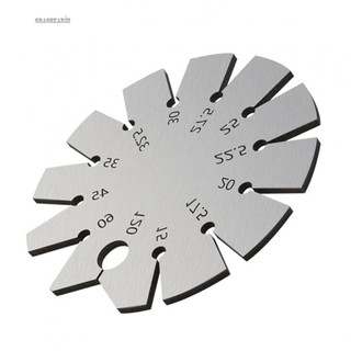 Bevel Gauge 15-120 Degree 70mm Durable Stainless Steel Thickness Gauge