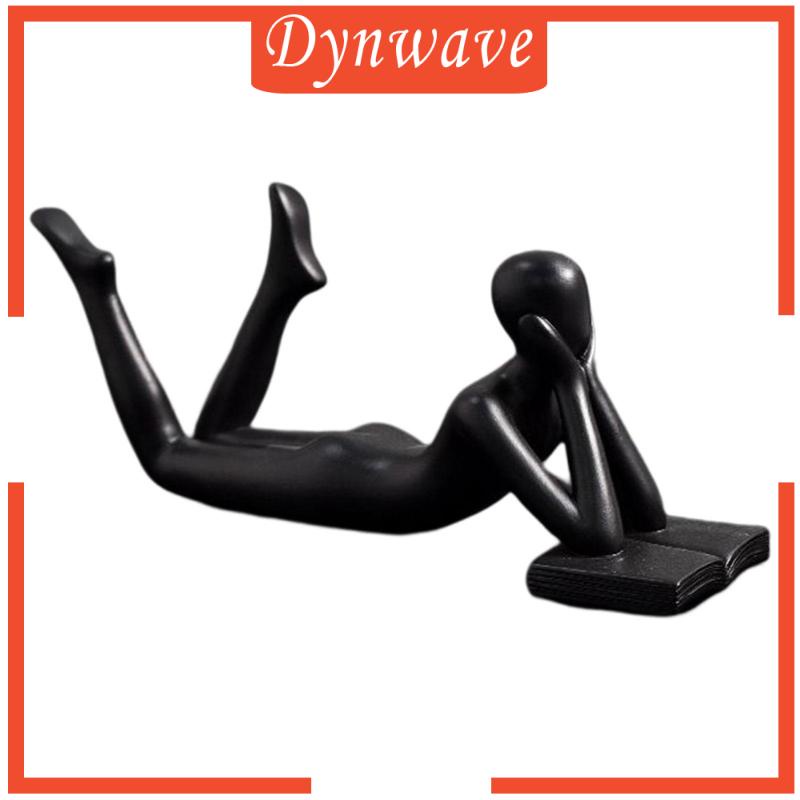 Tượng Người Suy Nghĩ Trừu Tượng Bằng Nhựa Resin Trang Trí Phòng Khách