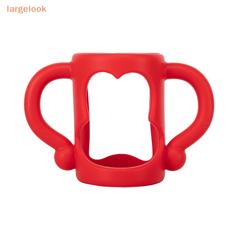 Tay Cầm Bình Sữa Em Bé Bằng Silicon Mềm Tiện Dụng