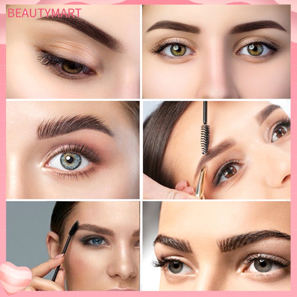 Xà Phòng Tạo Kiểu Lông Mày Tự Nhiên Lâu Trôi 10g Kèm Cọ Trang Điểm Cho Nữ