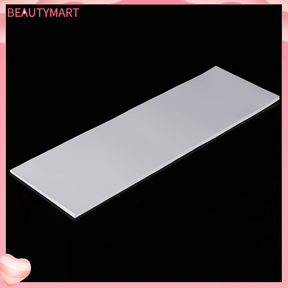 Set 100 Tấm Tách Giấy Bằng Nhựa Có Thể Tái Sử Dụng Cho Salon Làm Tóc