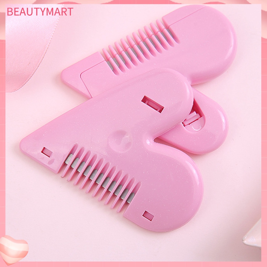 Lược Cắt Tóc ABS Hình Trái Tim Màu Trơn Sáng Tạo