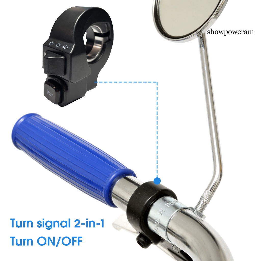 Công Tắc Còi Xe Đạp 2 Trong 1 Trọng Lượng Nhẹ Chống Ăn Mòn Chống Thấm Nước