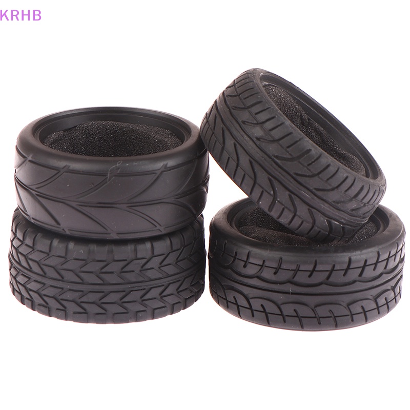 Bộ Bánh Xe Cao Su KRHB 1 / 10 65mm Cho Xe Điều Khiển Từ Xa